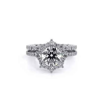 Verragio Halo Round Wedding Band