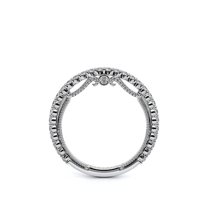 Verragio Halo Round Wedding Band
