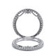 Verragio Halo Round Wedding Band
