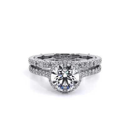 Verragio Halo Round Wedding Band