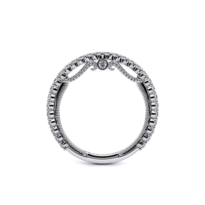 Verragio Halo Round Wedding Band