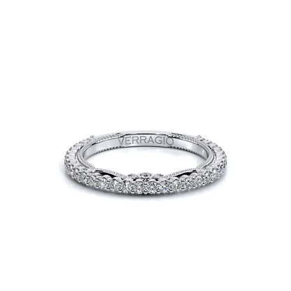 Verragio Halo Round Wedding Band