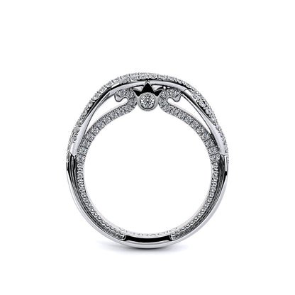 Verragio Halo Round Wedding Band