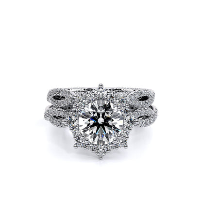 Verragio Halo Round Wedding Band