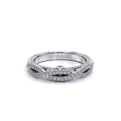 Verragio Halo Round Wedding Band