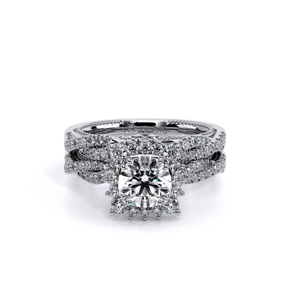 Verragio Halo Round Wedding Band