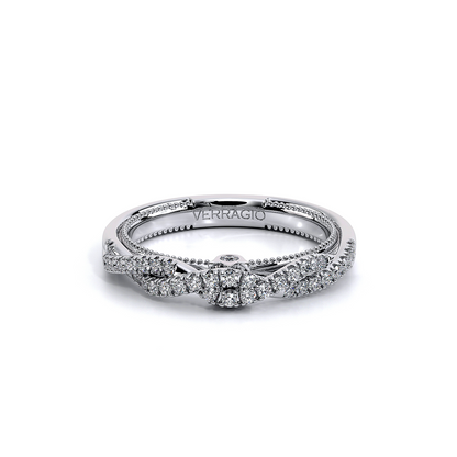 Verragio Halo Round Wedding Band
