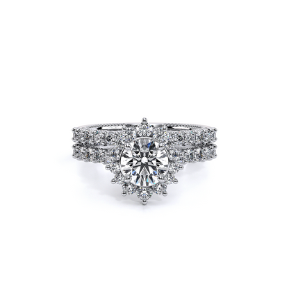 Verragio Halo Round Engagement Ring