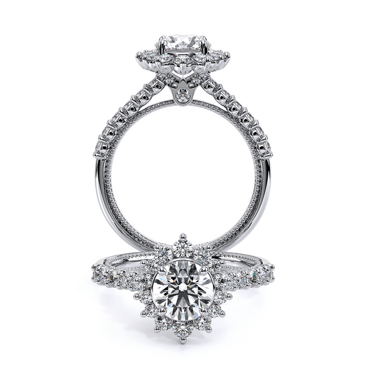 Verragio Halo Round Engagement Ring