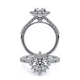 Verragio Halo Round Engagement Ring