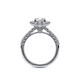 Verragio Halo Round Engagement Ring