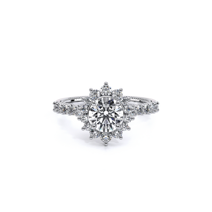 Verragio Halo Round Engagement Ring