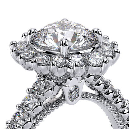 Verragio Halo Round Engagement Ring