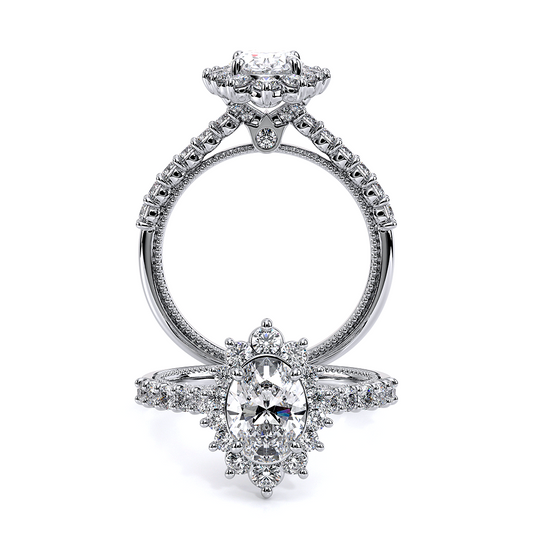 Verragio Halo Oval Engagement Ring