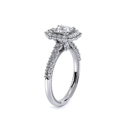 Verragio Halo Princess Engagement Ring
