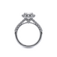 Verragio Halo Princess Engagement Ring