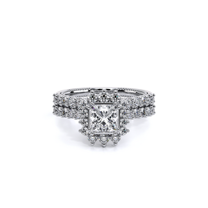Verragio Halo Princess Engagement Ring