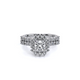 Verragio Halo Princess Engagement Ring