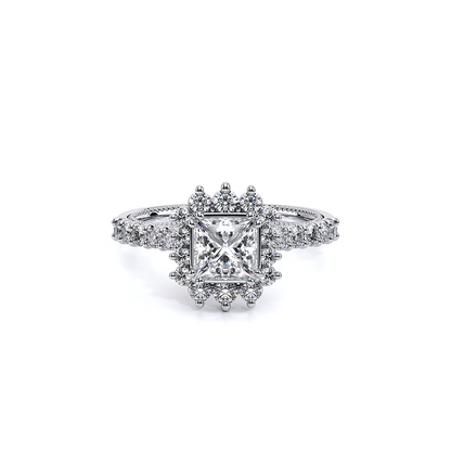 Verragio Halo Princess Engagement Ring