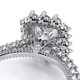 Verragio Halo Princess Engagement Ring
