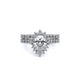 Verragio Halo Pear Engagement Ring