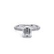 Verragio Solitaire Emerald Engagement Ring