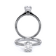 Verragio Solitaire Oval Engagement Ring