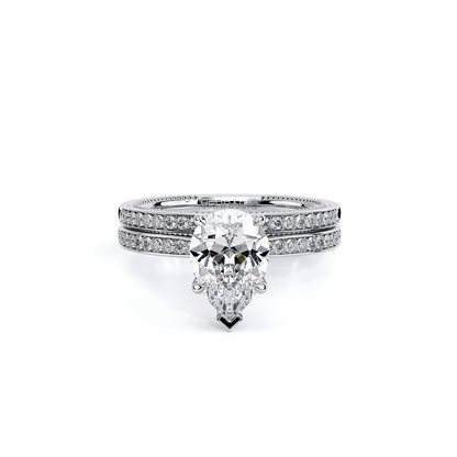 Verragio Solitaire Pear Engagement Ring