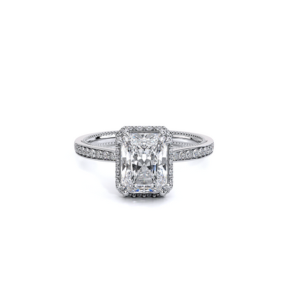 Verragio Solitaire Emerald Engagement Ring