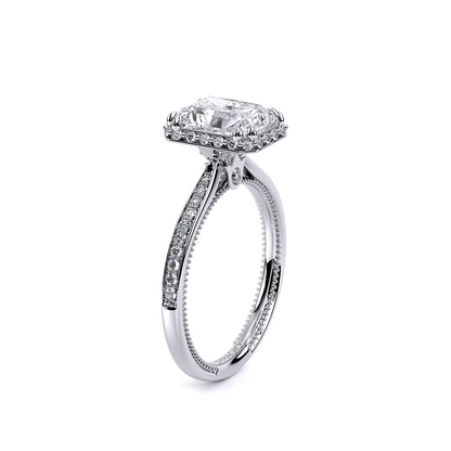 Verragio Solitaire Emerald Engagement Ring