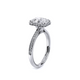 Verragio Solitaire Emerald Engagement Ring
