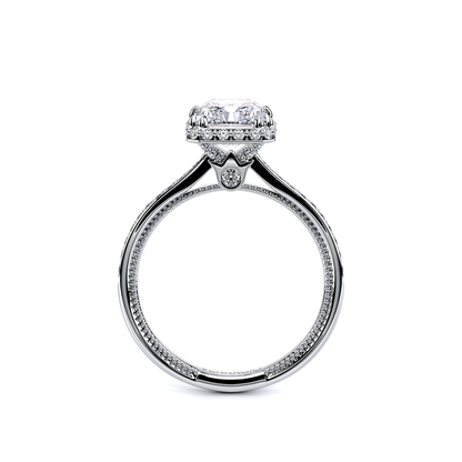 Verragio Solitaire Emerald Engagement Ring
