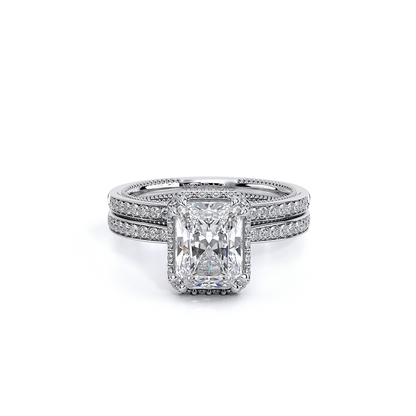 Verragio Solitaire Emerald Engagement Ring