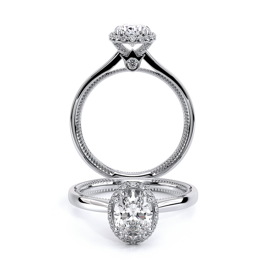 Verragio Solitaire Oval Engagement Ring
