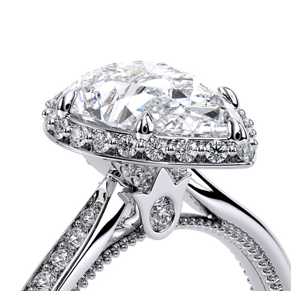 Verragio Solitaire Pear Engagement Ring