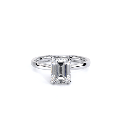 Verragio Solitaire Emerald Engagement Ring