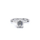 Verragio Solitaire Emerald Engagement Ring