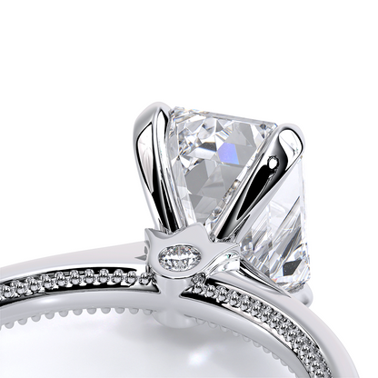 Verragio Solitaire Emerald Engagement Ring