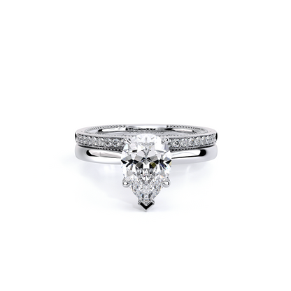 Verragio Solitaire Pear Engagement Ring
