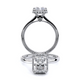 Verragio Solitaire Emerald Engagement Ring