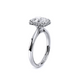 Verragio Solitaire Emerald Engagement Ring