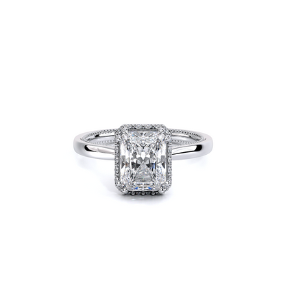 Verragio Solitaire Emerald Engagement Ring