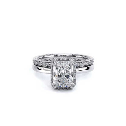 Verragio Solitaire Emerald Engagement Ring