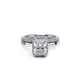 Verragio Solitaire Emerald Engagement Ring