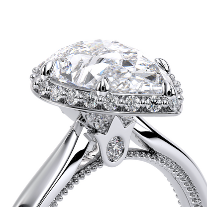 Verragio Solitaire Pear Engagement Ring