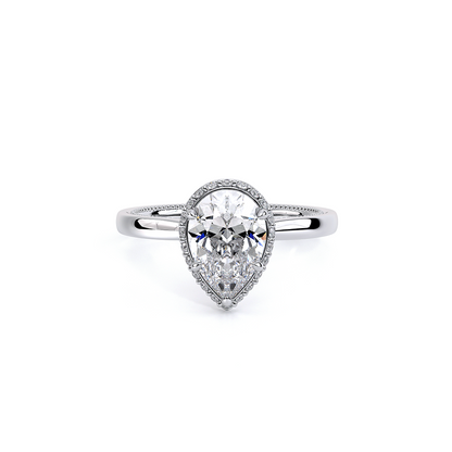 Verragio Solitaire Pear Engagement Ring