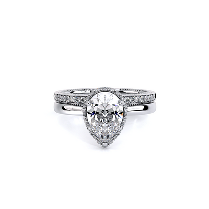Verragio Solitaire Pear Engagement Ring