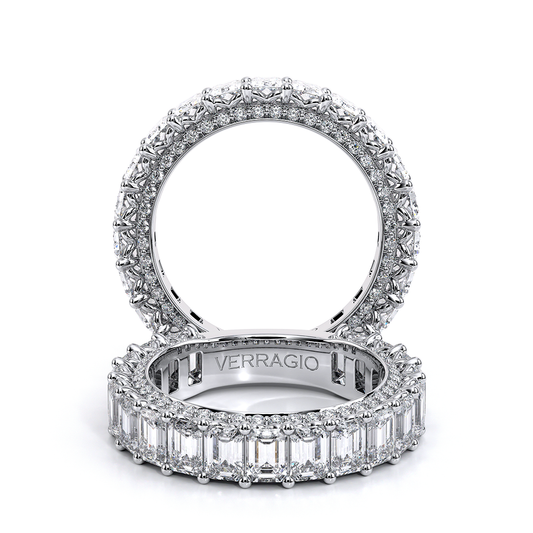 Verragio Emerald Wedding Band