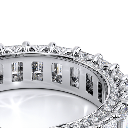 Verragio Emerald Wedding Band