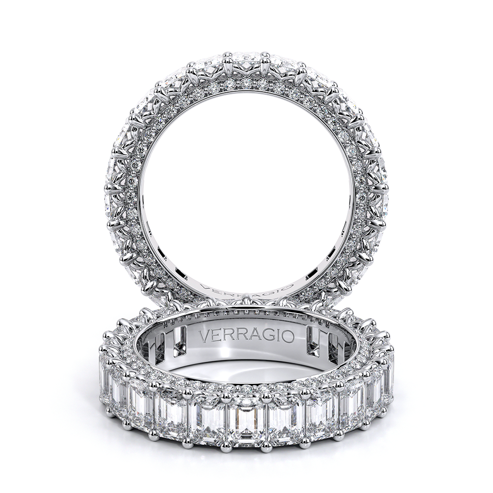 Verragio Emerald Wedding Band